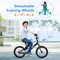 Children’s Bicycle with Hand and Coaster Brake Adjustable Saddle Steel Frame Ideal for Boys and Girls